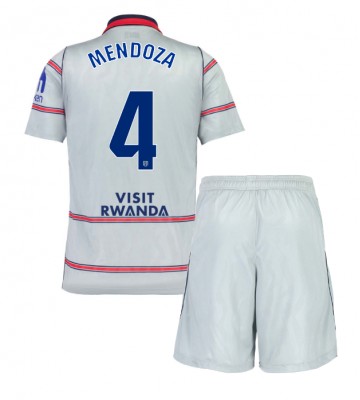 Atletico Madrid Rodrigo Mendoza #4 Tredjetrøje Børn 2026-27 Kortærmet (+ Korte bukser)